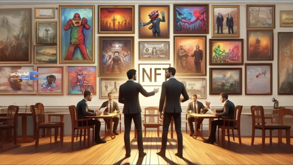 NFT به عنوان وثیقه در پراپ تریدینگ
